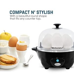 Elite Gourmet Rapid Egg Cooker: Perfect Eggs Every Time!