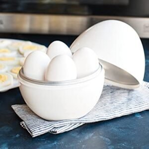 Nordic Ware 4-Capacity Microwave Egg Boiler - White