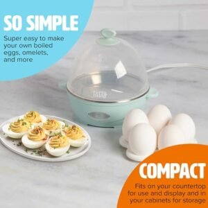 Tasty Mini Egg Cooker: Perfect Eggs in Minutes!