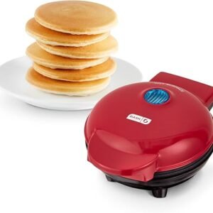 Versatile Mini Griddle: Perfect for Pancakes, Eggs & More!